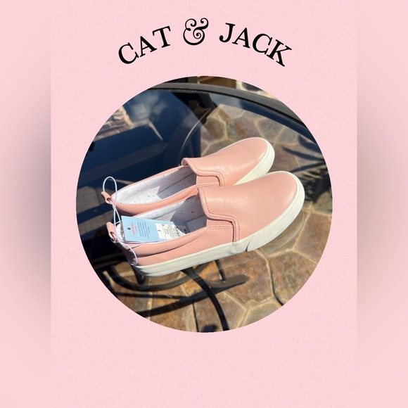 CAT & JACK PINK HAILEY GIRLS SHOE SIZE 3 - Picture 3 of 8